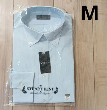 커터 셔츠 버튼 다운 남성용 M 사이즈 핀스트라이프