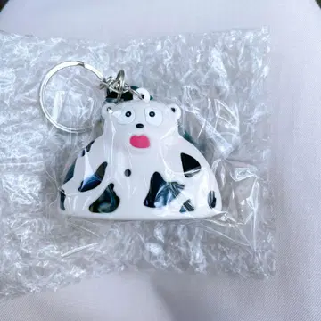 INI XQUARE 타지 팬더 키체인 그린 그린