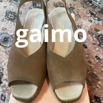 가이모 gaimo 주트 린넨 웨지솔 샌들 37 사이즈