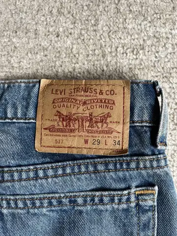 Levi's 517 W29 L34 리바이스