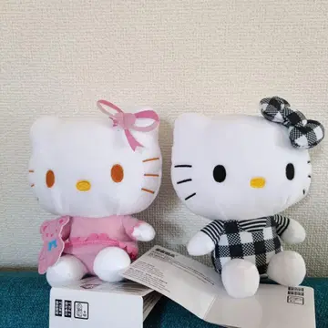 헬로키티 봉제 인형 세트