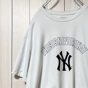 THISISNEVERTHAT NY 로고 티셔츠 양키스 MLB 야구