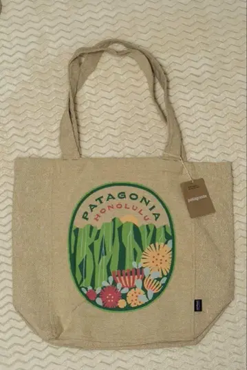 Patagonia 파타고니아 하와이 한정판 토트백