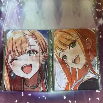 학교 아이돌 마스터 학마스 보라색 운 맑은 여름 머플러 타월