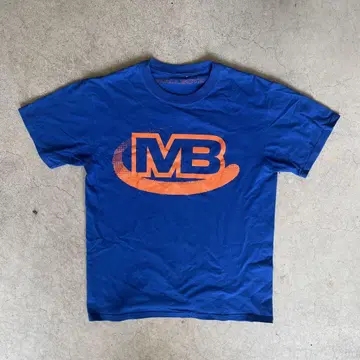 MB!!! 몰 보이즈 빅 로고 블루 티셔츠