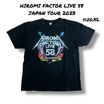 HIROMI FACTOR LIVE 58 JAPAN TOUR 2023 T
