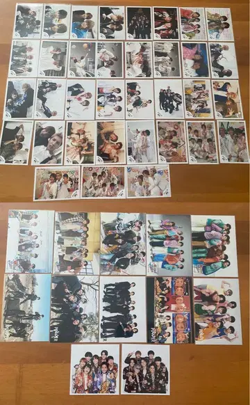 쟈니즈 WEST WEST. 공식 사진 사진 세트 묶음 판매 39장