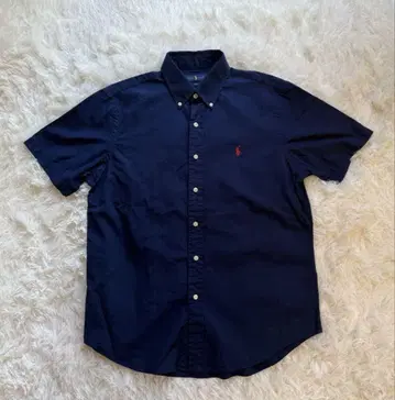 Ralph Lauren 네이비 반팔 셔츠 M