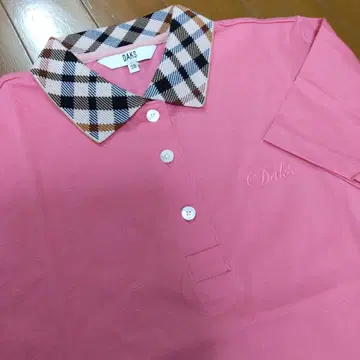 DAKS London 새상품 닥스 피케 셔츠 핑크