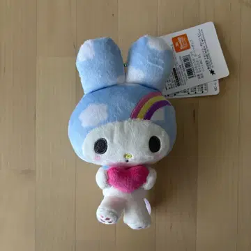 마이멜로디 마스코트 홀더 걸리시 팝 하트 라이트 블루