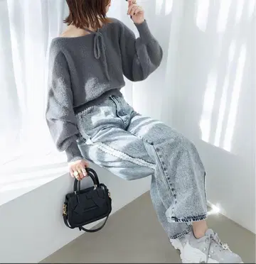 미사용 새상품 MAJESTIC LEGON 데님 팬츠