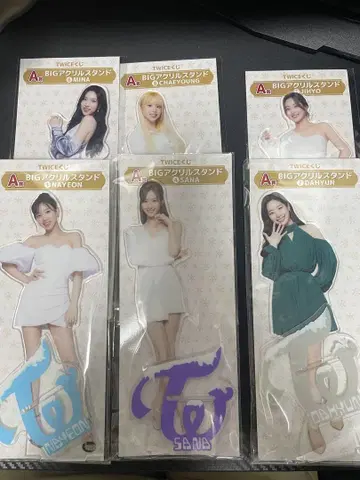 TWICE BIG 아크릴 스탠드 세트