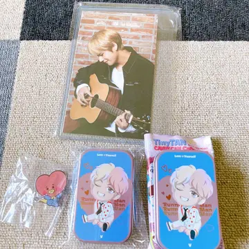 BTS V 태현 엽서, 캔 케이스 외