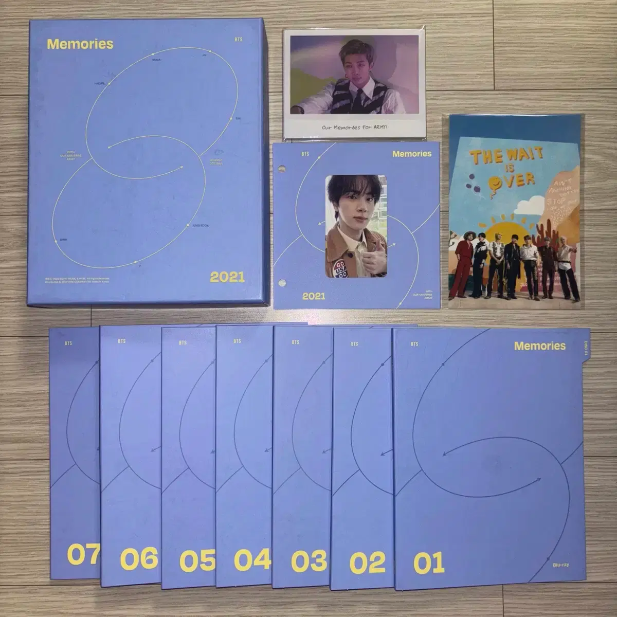 Bangtan 2021 Blu-ray poca Jin