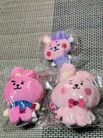 봉제 인형 3개 세트