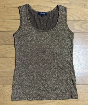 S Max Mara 탱크탑 ladys-S( 브론즈)
