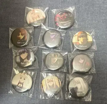fate stay night ufotable 미니 캔뱃지 복권 11점
