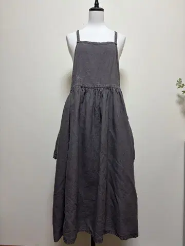 PETITE COUTURE RIE MIFUMI 크로스 개더 원피스 *작가