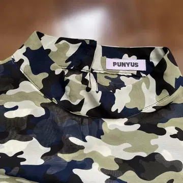 새상품급! 와타나베 나오미 프로듀스 punyus 카모플라쥬 상의