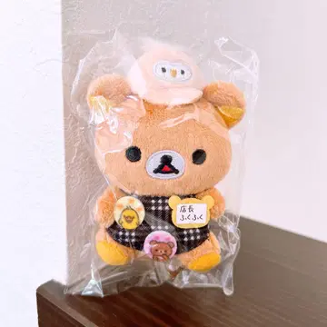 리락쿠마 손바닥 봉제 인형 복복 점장