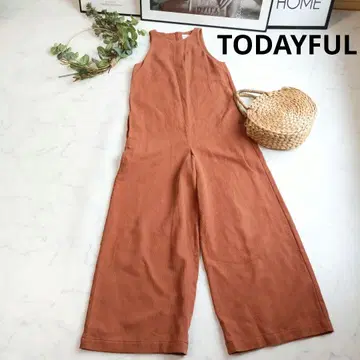 todayful 린넨 와이드 콤비네존 38