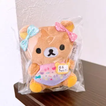 리락쿠마 점장 손바닥 봉제인형 캔디 점장