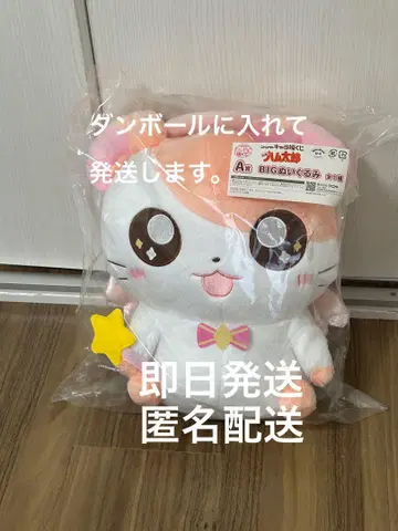 캐릭터 복권 토토코 하무타로 A상 BIG 봉제 인형 복권