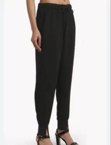 Theory SLOUCHY JOGGER CREPE COMBO 블랙