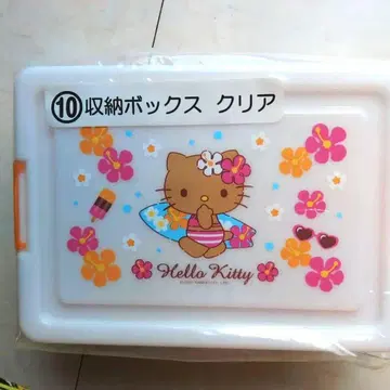 일광화상 키티 복권 Hello Kitty 클리어 수납 박스 10