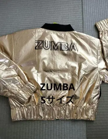 ZUMBA 골드 봄버 자켓 S 사이즈