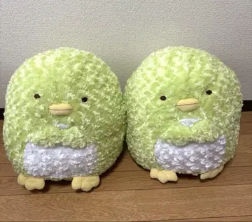 스미코구라시 펭귄? 로즈 보아 봉제 인형 (XL) 2개 세트