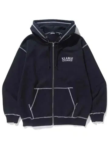 XLARGE 네이비 후드티