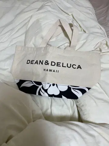 DEAN & DELUCA 꽃무늬 에코백 하와이