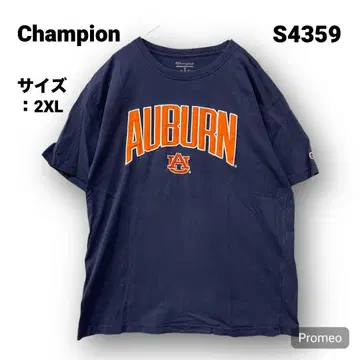 [ 즉시 구매 OK ] Champion 반팔 티셔츠 사이즈 2XL 네이비
