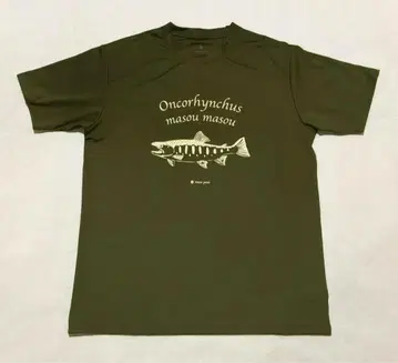 택 포함 새상품 snow peak TONEDTROUT 콜라보 T셔츠 XL