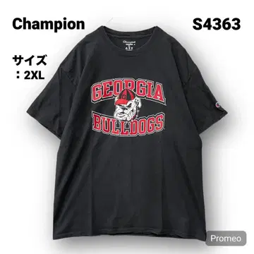 [즉시 구매 OK] Champion 반팔 티셔츠 사이즈 2XL 블랙