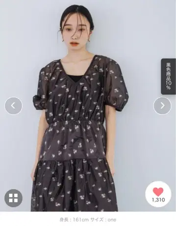 KBF 시어 자카드 원피스