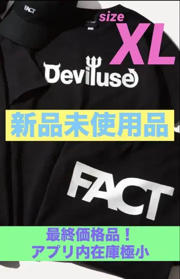 FACT deviluse 콜라보 티셔츠 XL