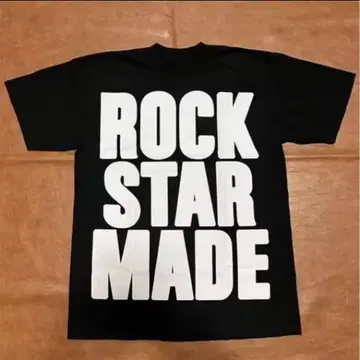 ROCK STAR MADE 티셔츠 블랙