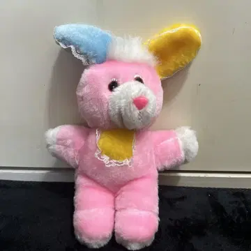 핑크 토끼 봉제 인형 팬시