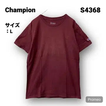 [즉시 구매 OK] Champion 반팔 티셔츠 사이즈 L 레드