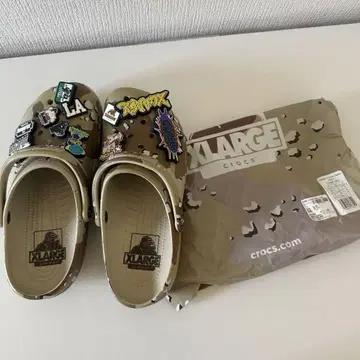 XLARGE x Crocs 클래식 크로그 카모플라쥬