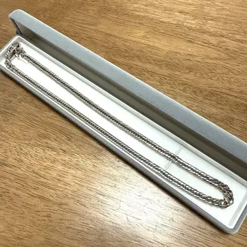 순수 플라티나 pt1000 키헤이 목걸이 12면 트리플 46g 45cm