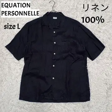 EQUATION PERSONNELLE 린넨 셔츠