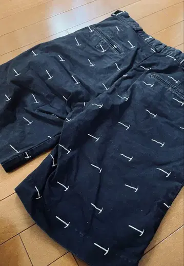 White Mountaineering 닻 패턴 하프 팬츠 M