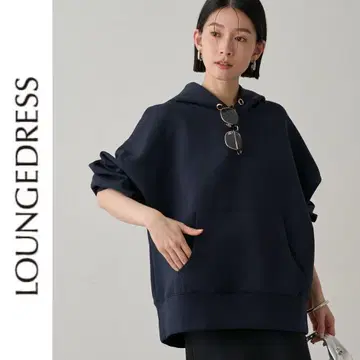 새상품 Loungedress 분또 후디 라운지 드레스 네이비