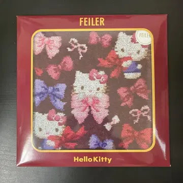 미개봉 새상품 FEILER 페이러 산리오 콜라보 헬로키티 케이스 포함