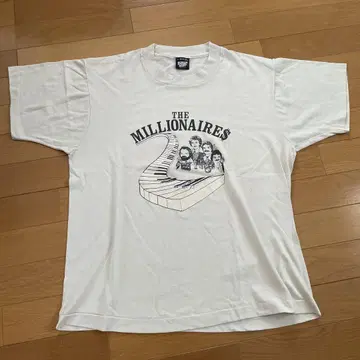 빈티지 THE MILLIONAIRES 티셔츠