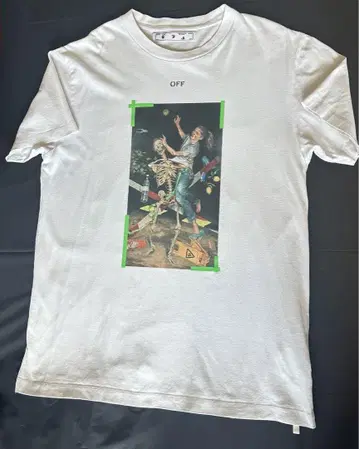 Off-White 아트 프린트 티셔츠 L