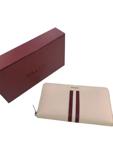 BALLY 6233217 LITCHI 라운드 지퍼 장지갑